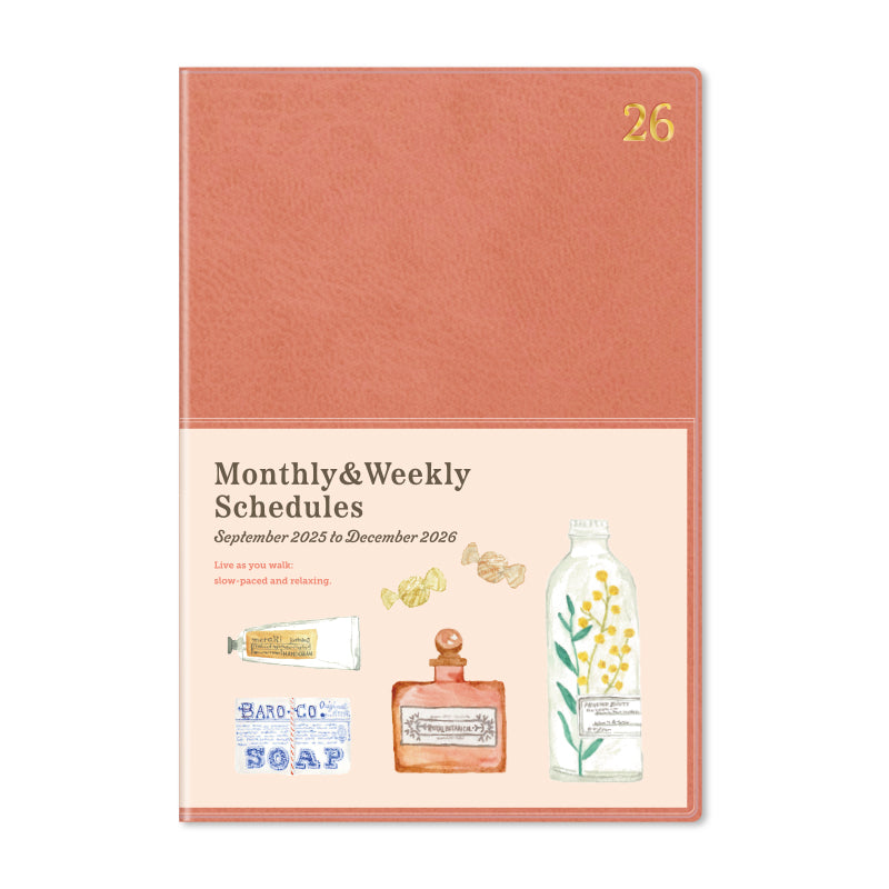 RYU-RYU B6 Monthly & Weekly Planner
