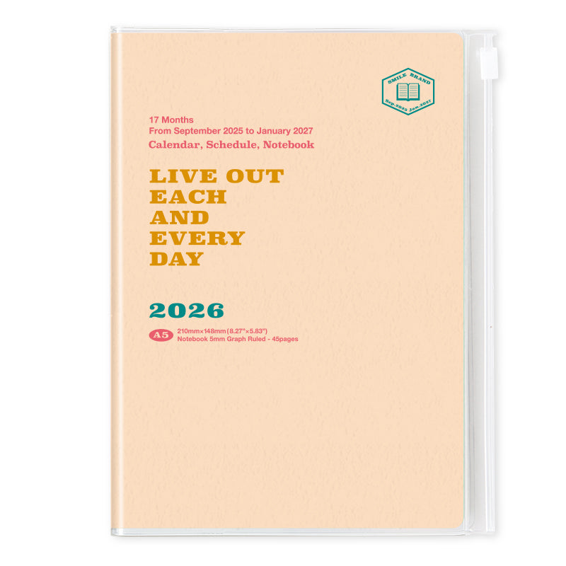 RYU-RYU A5 Monthly Planner