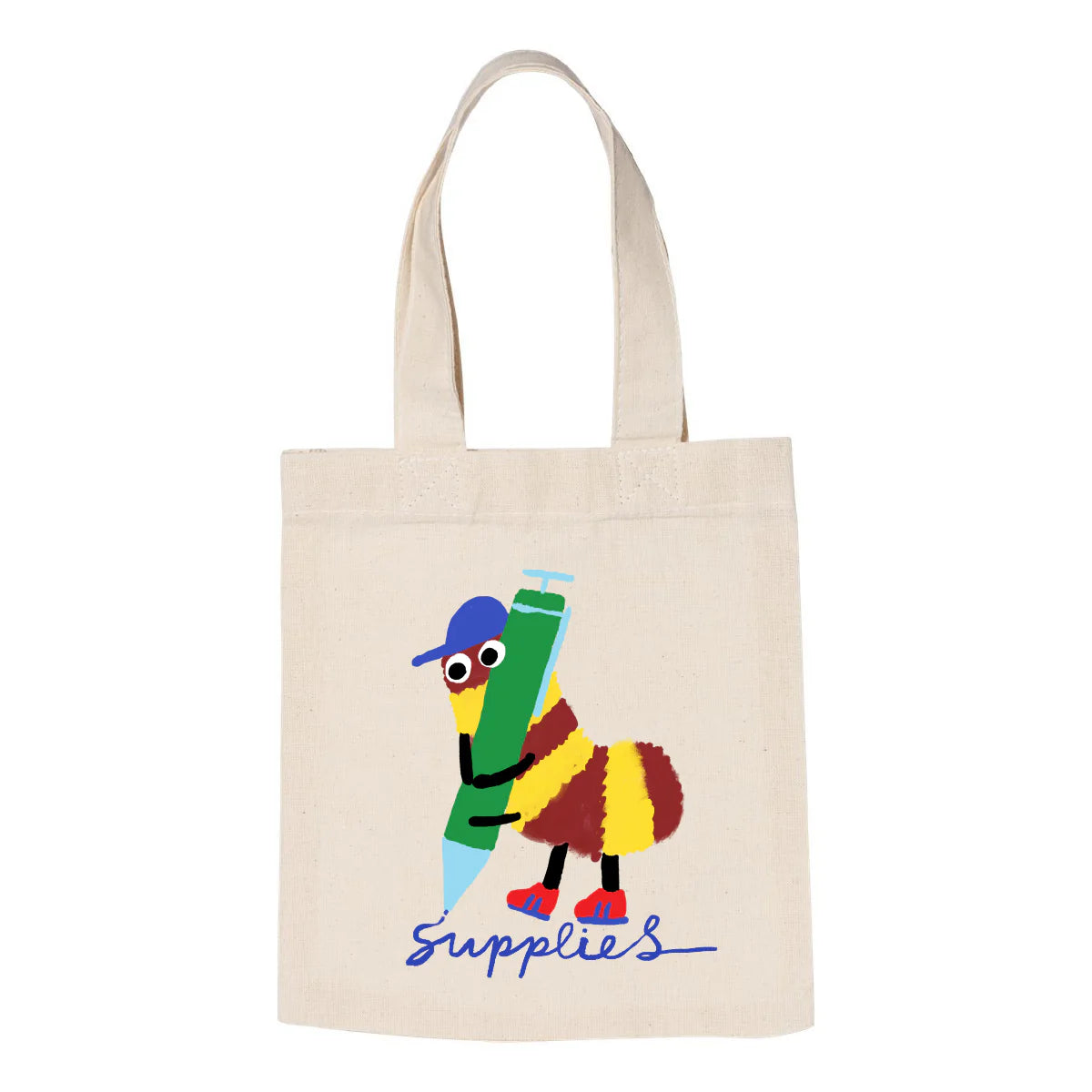 Stationery Store Day - Mini Canvas Tote - Scribble Bug