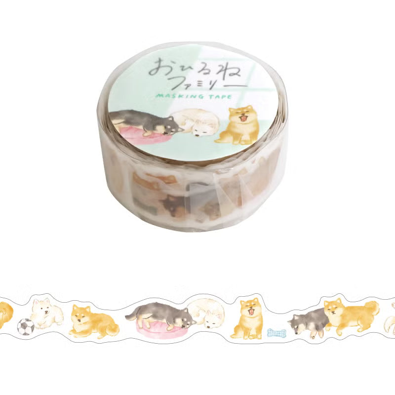 Mind Wave Naptime Family Washi Tape - Shibata-san Family