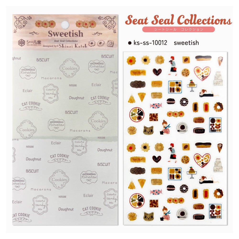 Seal Do Seat Seal Sticker Sheet - Sweetish