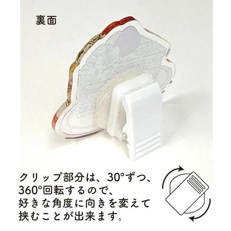 Aya Inoue Acrylic Clip - Shortcake