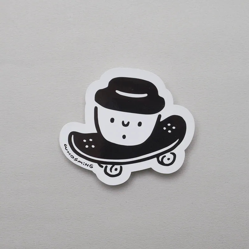 WHOSMiNG Sticker - HELLO!LA Series - Skate Cup