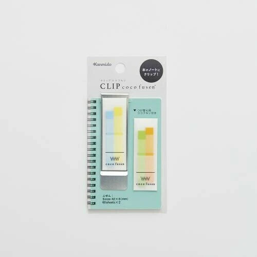Kanmido Coco Fusen Clip Sticky Notes - Small