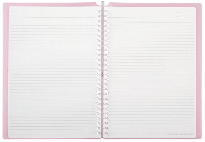 Kokuyo Campus Binder Smart Ring - B5 - 26 Rings - Light Pink