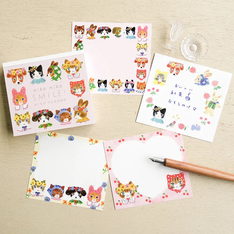 Cozyca x Aiko Fukawa - Memo Pad - Smile!
