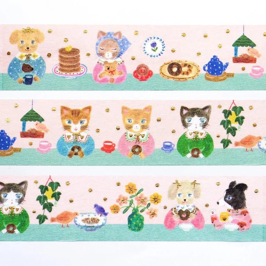 Cozyca x Aiko Fukawa - Washi Tape - Snack Time