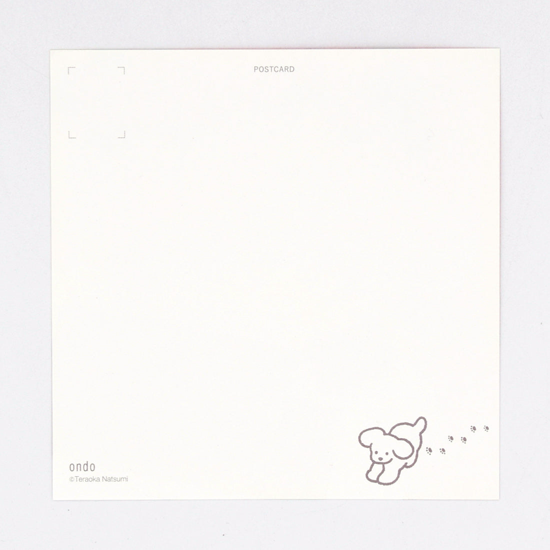 Natsumi Teraoka - Square Postcard