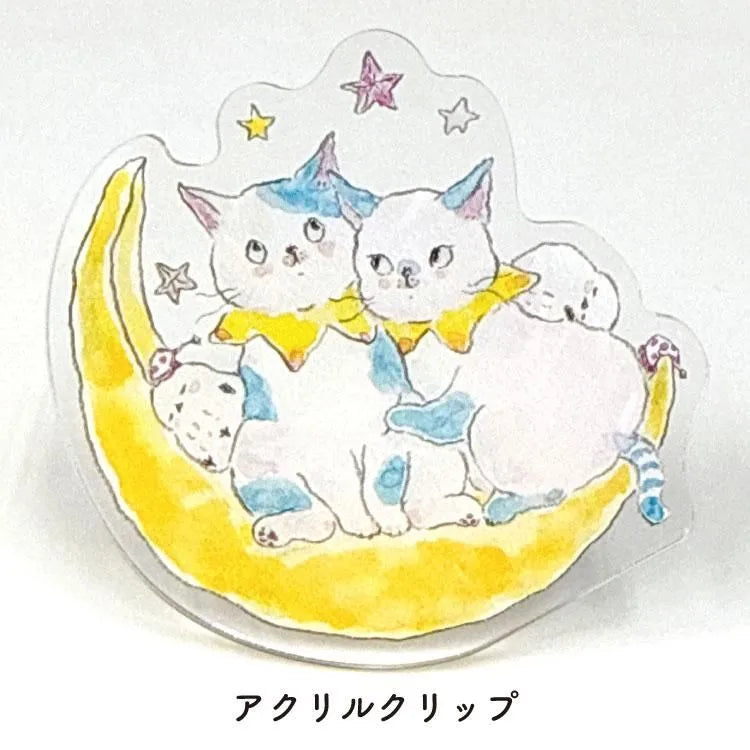 Tocorocomugi Acrylic Clip - Star