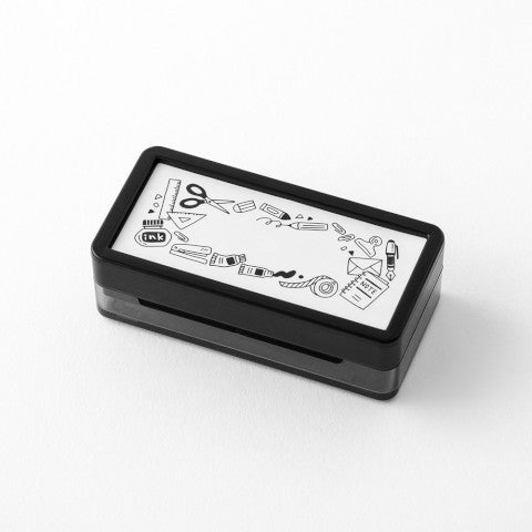 Midori Paintable Stamp - Pre-Inked - Half Size - Stationery