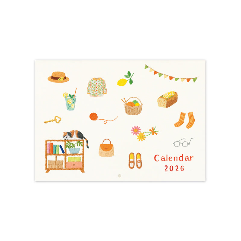 RYU-RYU x Yoko Fujiki - Stitched 2026 Calendar