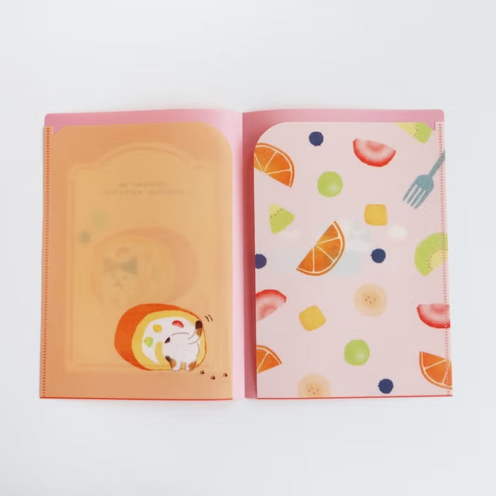 Furukawashiko A5 Clear File - Sweets Animal Workshop Vol. 3 - Sukima Nyanko