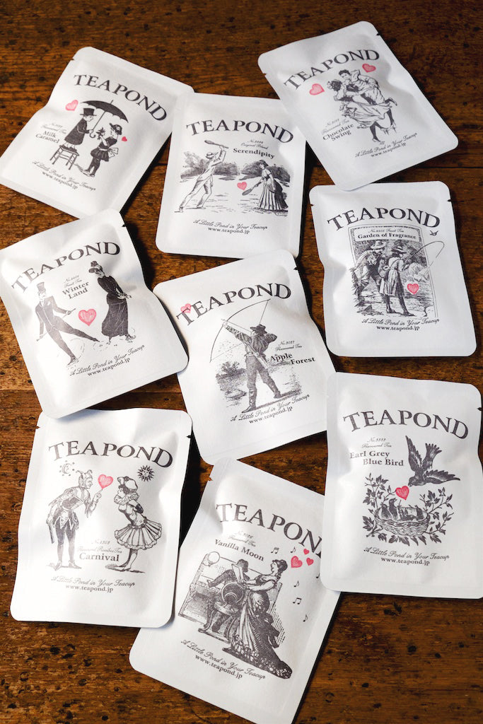 TEAPOND Tea For Two Heart Collection