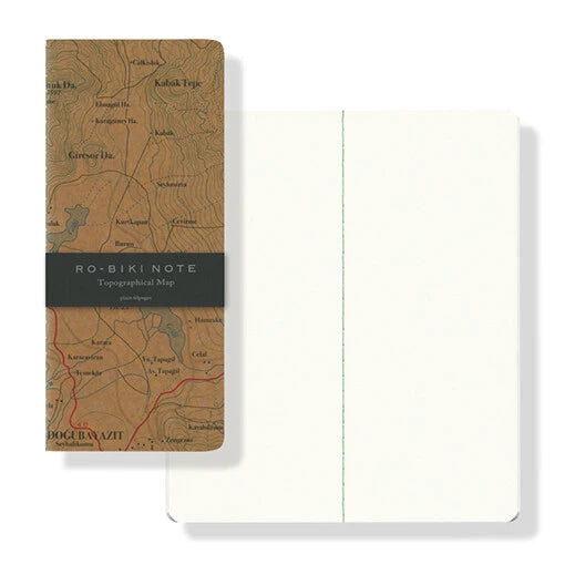 Ro-Biki Notebook - Map Series - Topographical Map