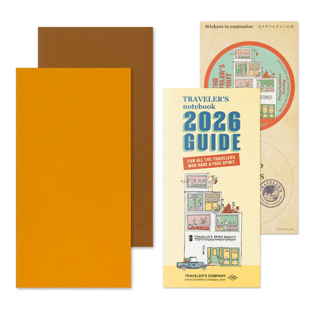 TRAVELER'S Regular Size Refill - 2026 Weekly Vertical