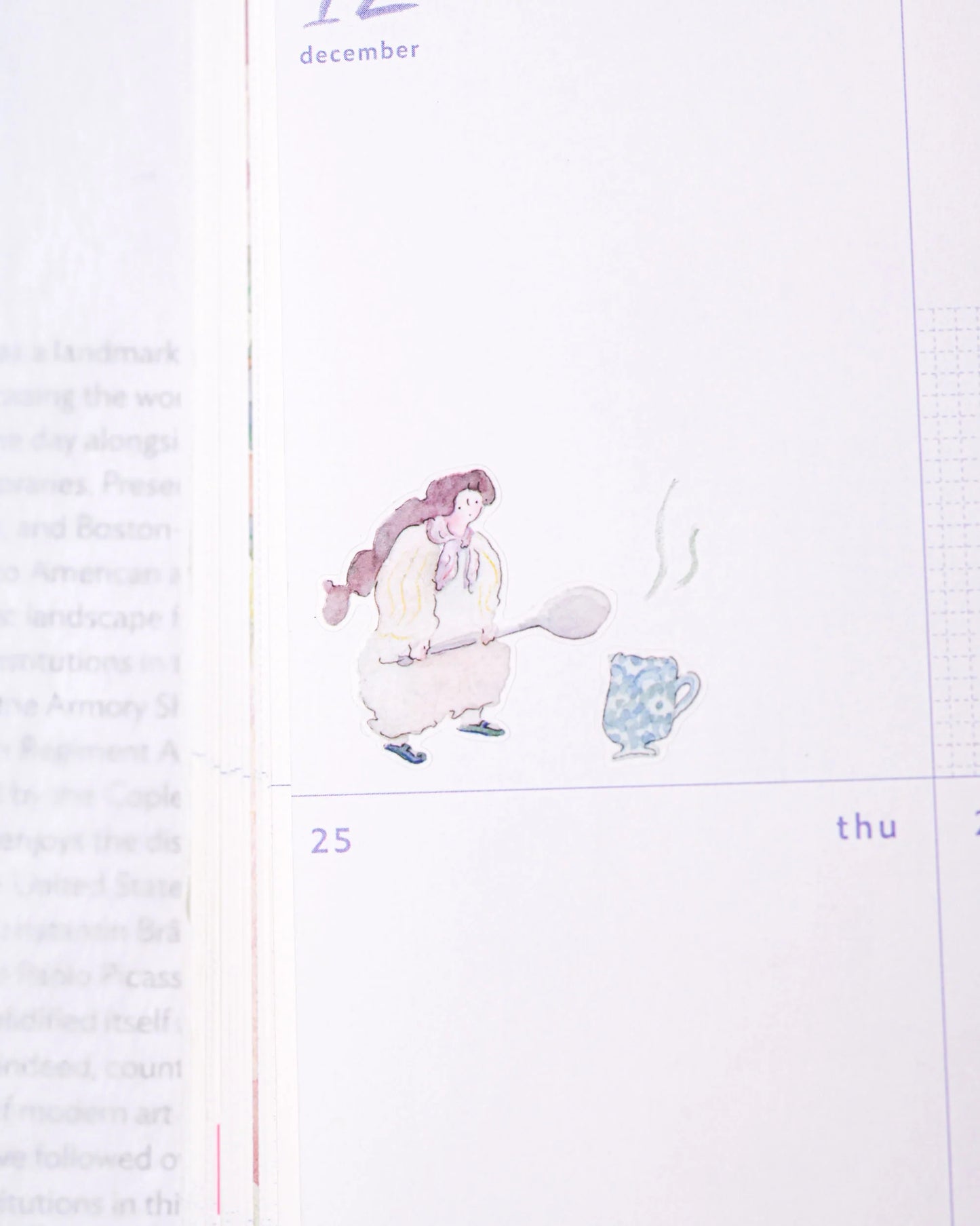 dodolulu - Matte Sticker Sheet - Vintage Cafe