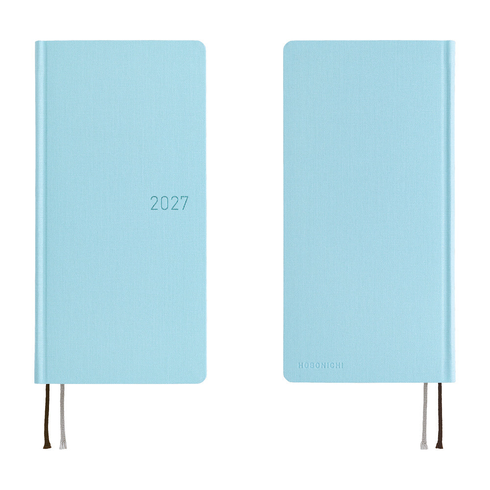 Hobonichi Techo 2027 Weeks - Colors: Sea Glass