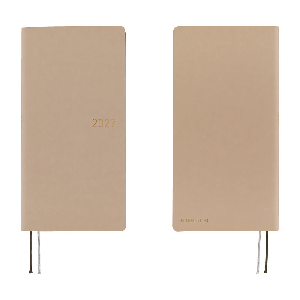 Hobonichi Techo 2027 Weeks - Smooth: Café au Lait