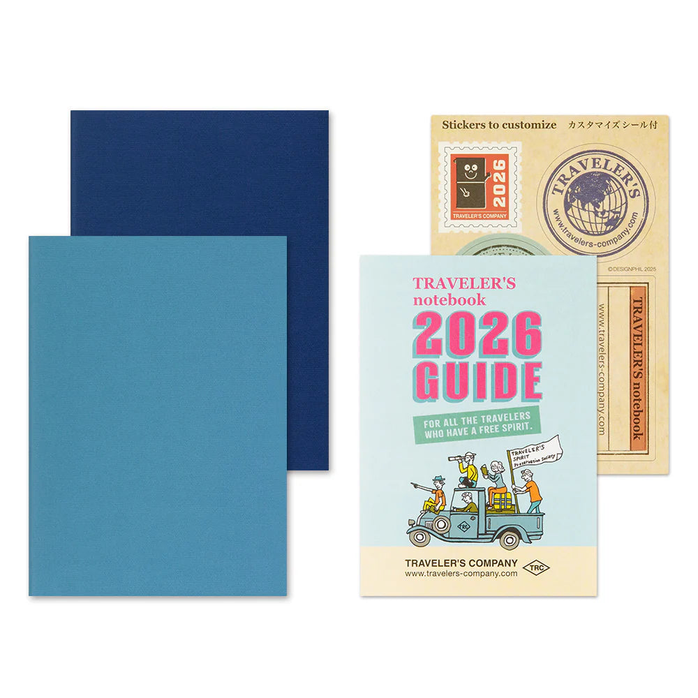 TRAVELER'S Passport Size Refill - 2026 Weekly
