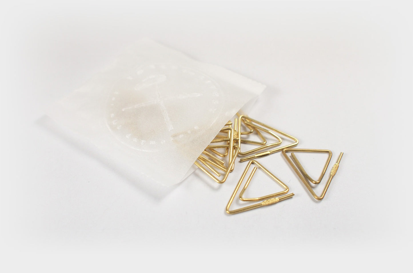 TOOLS to LIVEBY Brass Paper Clips - Box of 10