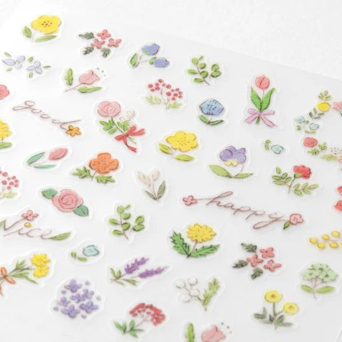 Midori Sticker Sheet - Wild Flower