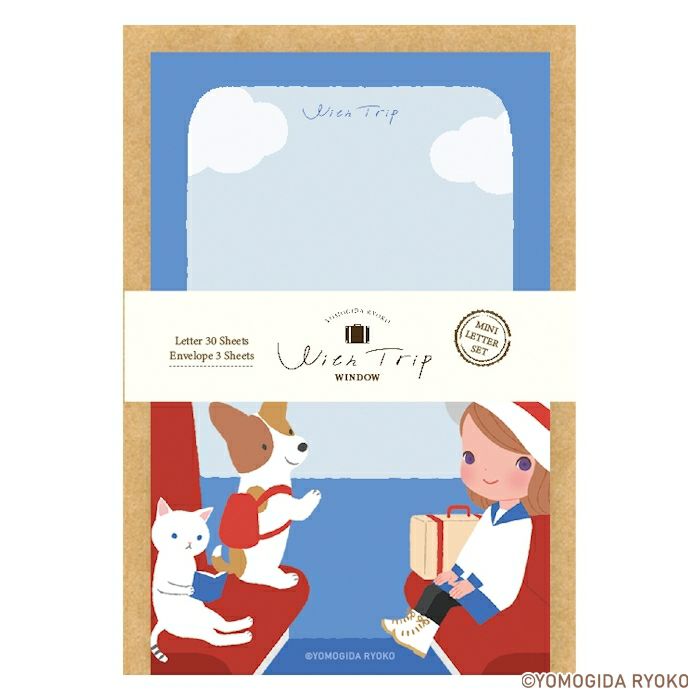 Furukawashiko x Ryoko Yomogida - With Trip Series - Mini Letter Set - Window