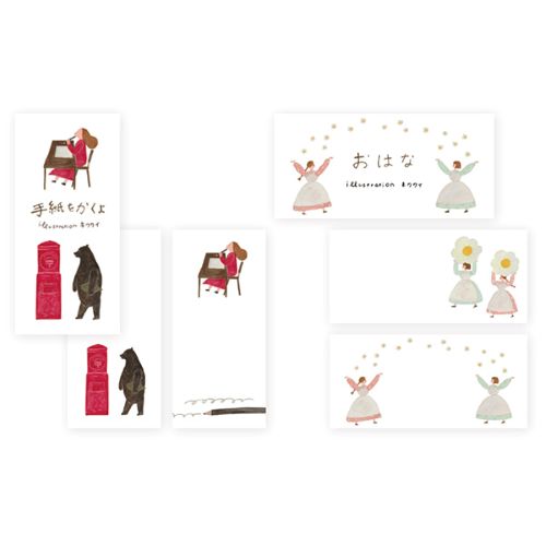 Cozyca x Necktie - Ippitsusen Sticky Notes - I'll Write a Letter, Ohana