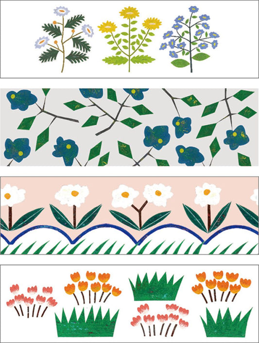 KITTA Washi Tape - Flower 5