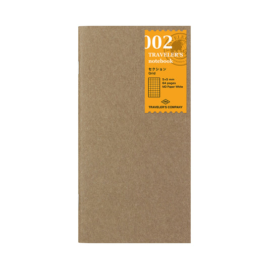 TRAVELER's Regular Size Refill - Grid 002