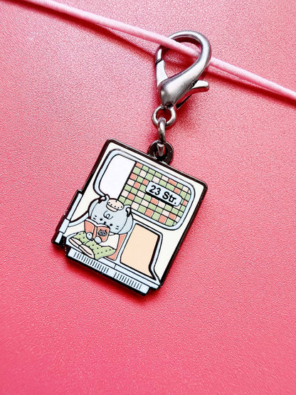 Kuboandlucy x Idiot Sandwich - Enamel Charm - 23rd Street