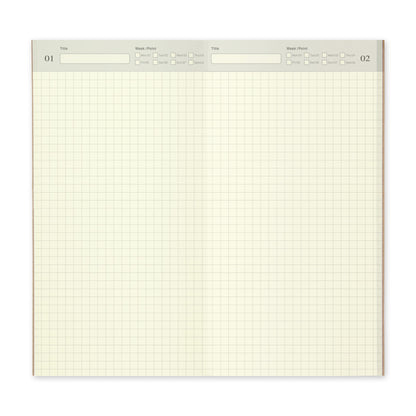 TRAVELER's Regular Size Refill - Free Diary 005