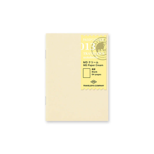 TRAVELER'S Passport Size Refill - MD Paper Cream 013