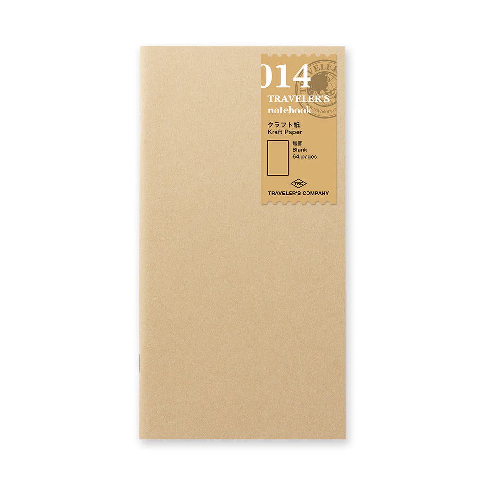 TRAVELER'S Regular Size Refill - Kraft Paper 014