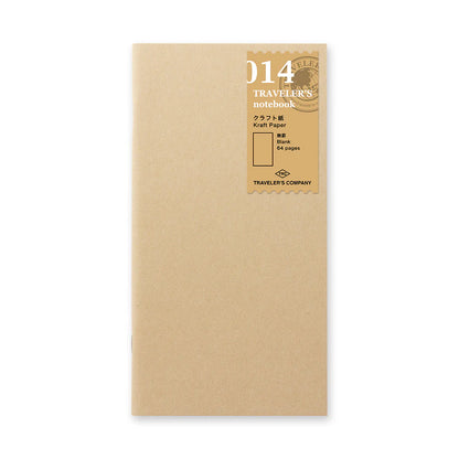 TRAVELER'S Regular Size Refill - Kraft Paper 014