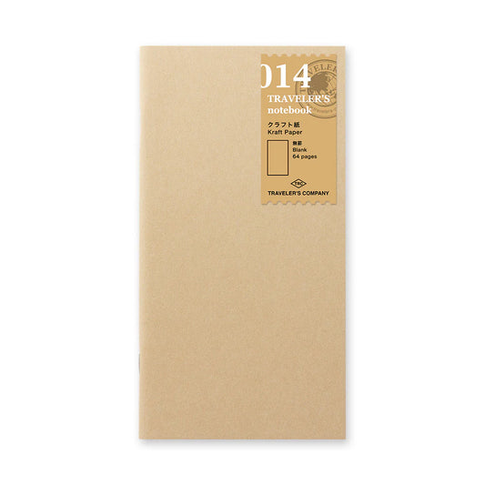 TRAVELER'S Regular Size Refill - Kraft Paper 014