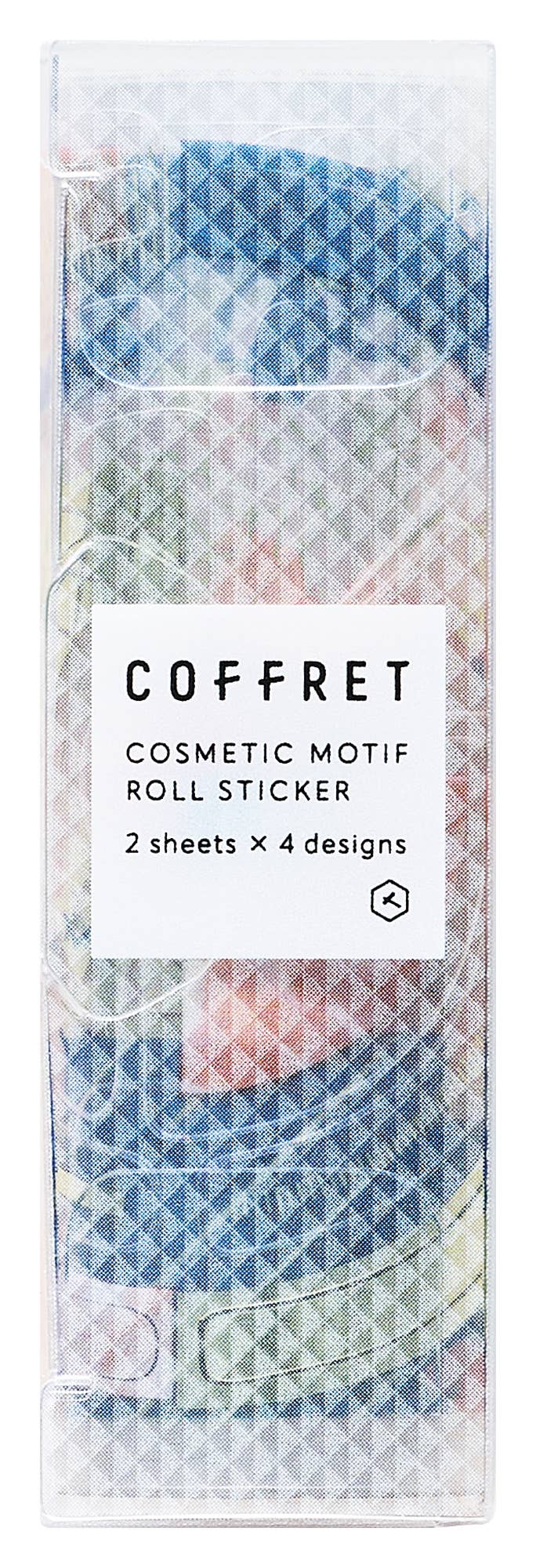 King Jim Coffret Roll Stickers - Apricot Orange