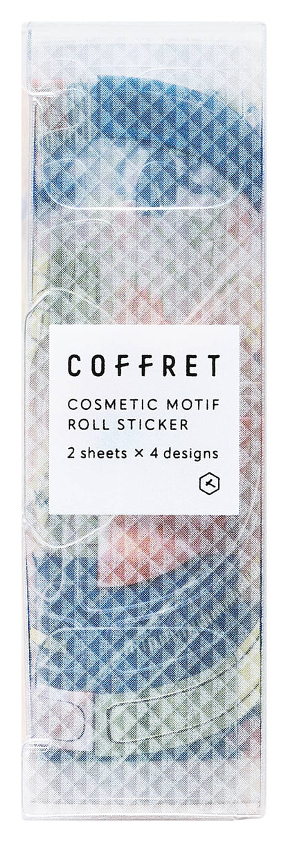 King Jim Coffret Roll Stickers - Apricot Orange