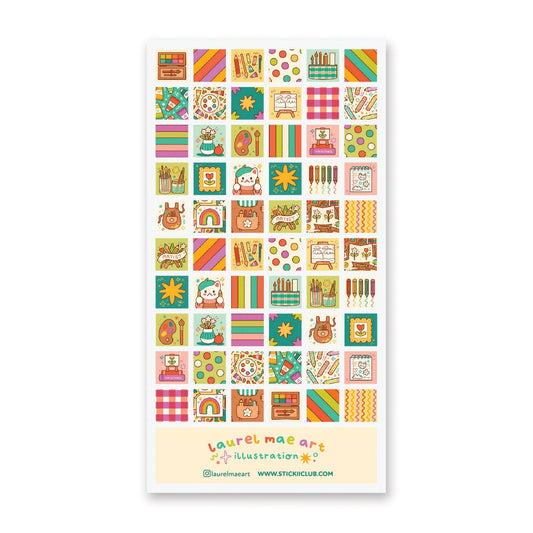 STICKII - Sticker Sheet - Colorful Creativity