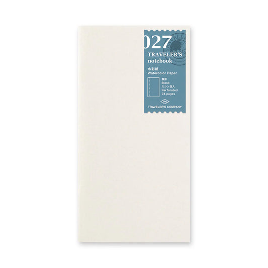 TRAVELER'S Regular Size Refill - Watercolor Paper 027