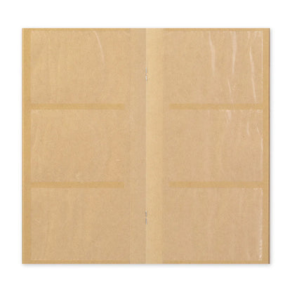 TRAVELER'S Regular Size Refill - Card File 028