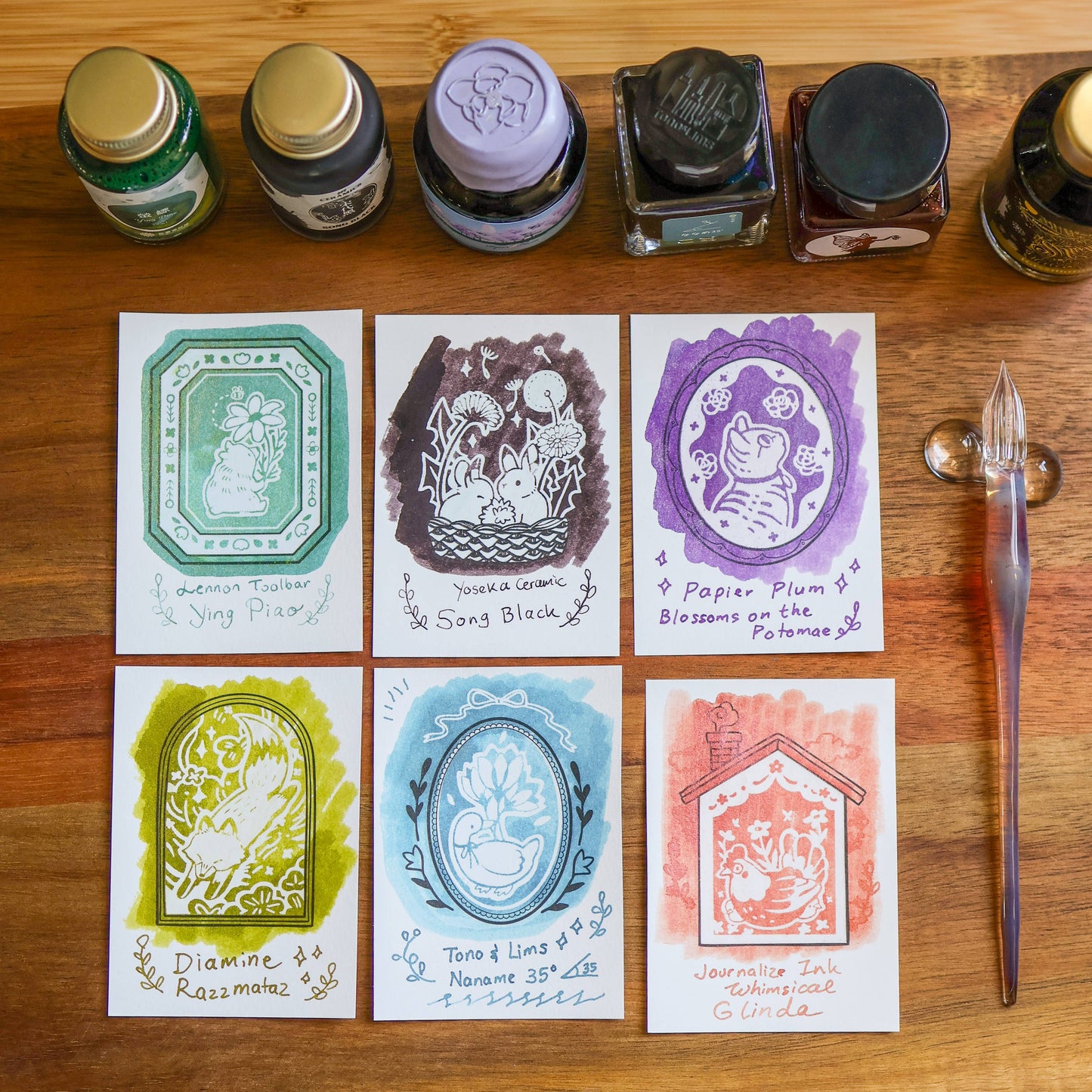 Thousand Skies - Ink Cards - Flower Tales