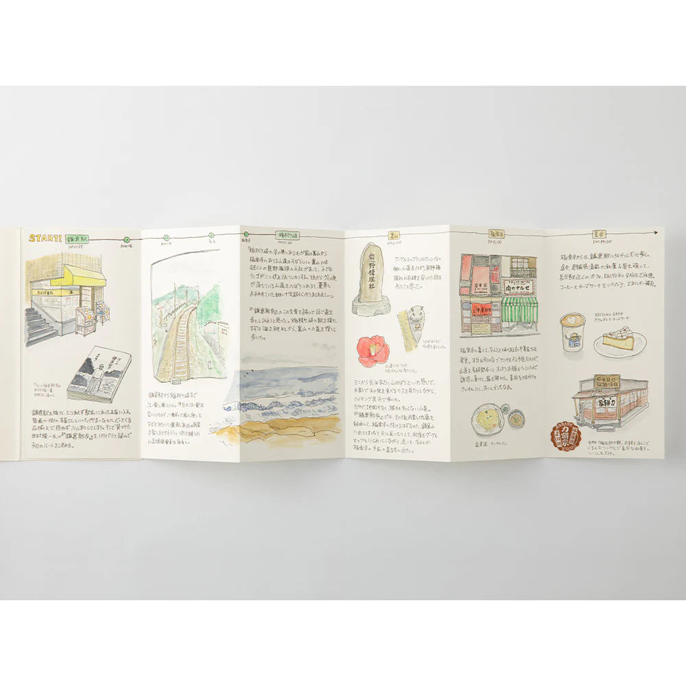 TRAVELER'S Regular Size Refill - Accordion Fold Paper 032