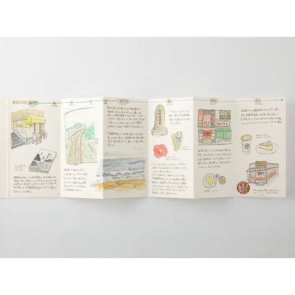 TRAVELER'S Regular Size Refill - Accordion Fold Paper 032