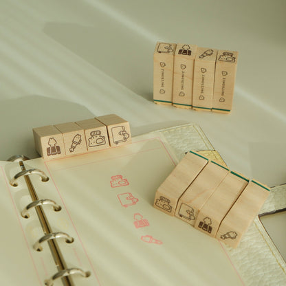 2jingis2jing - Mini Rubber Stamp - Stationery Collection