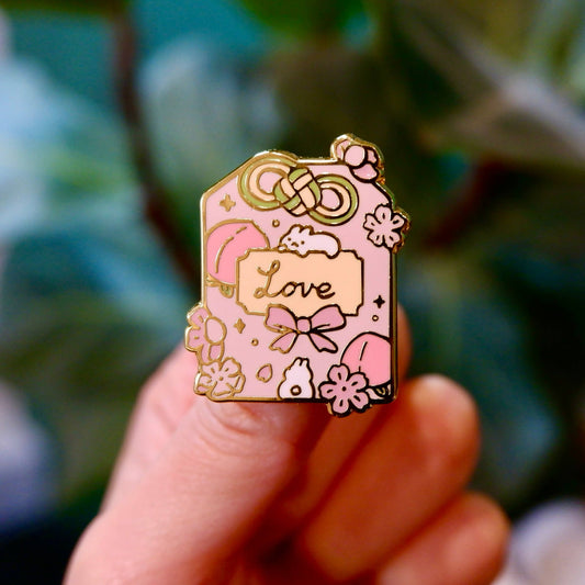 Shooley - Omamori Enamel Pin
