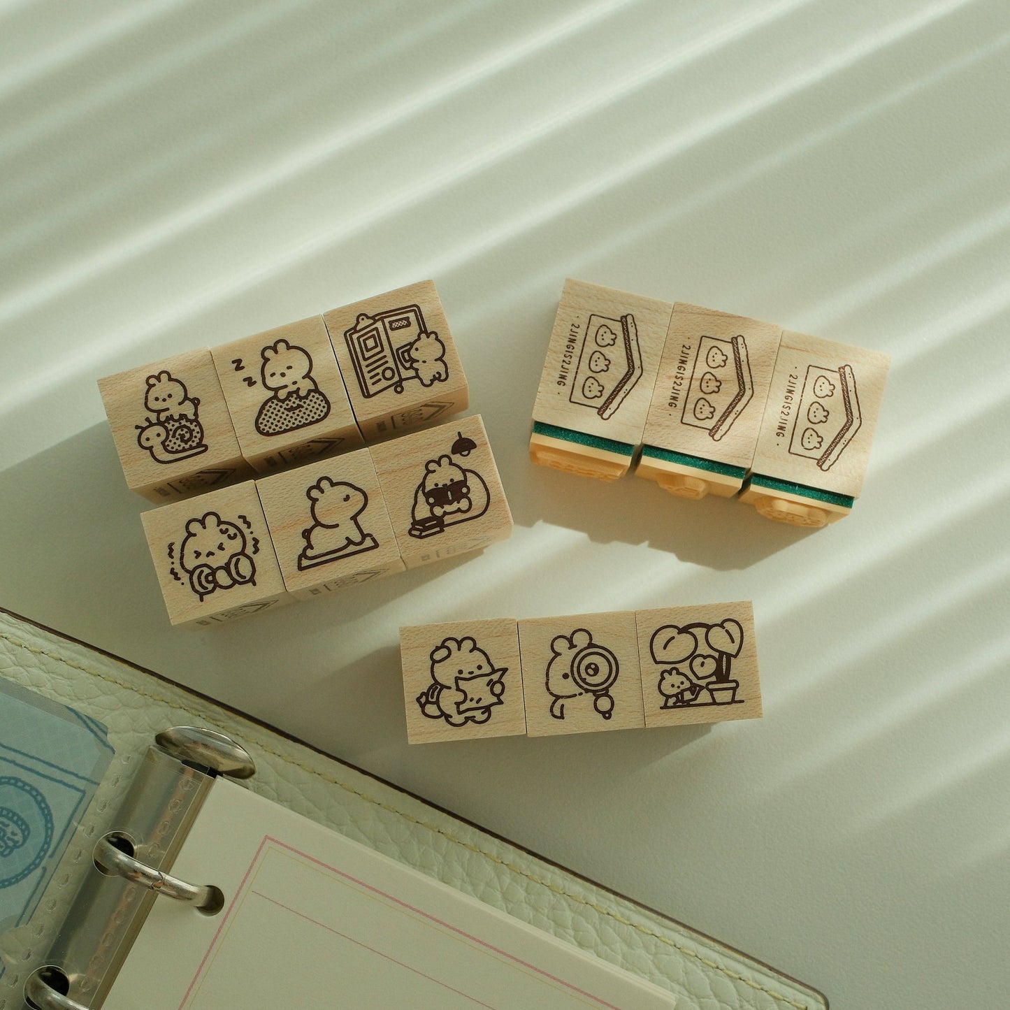 2jingis2jing - Living Softly Rubber Stamp - Vol.1