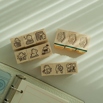 2jingis2jing - Living Softly Rubber Stamp - Vol.1