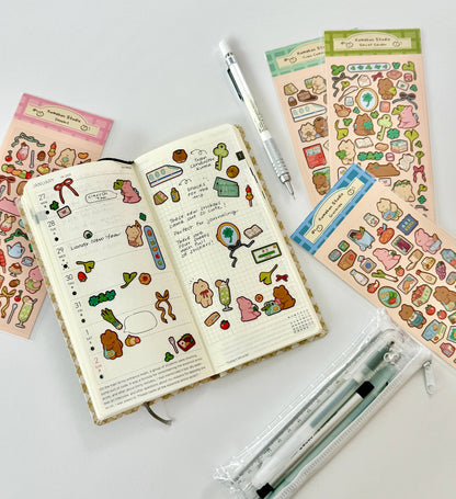Kumakun Studio - Grocery Sticker Sheet