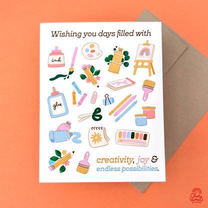 Cheery Human Studios - Greeting Card - Creativity, Joy & Endless Possibilities