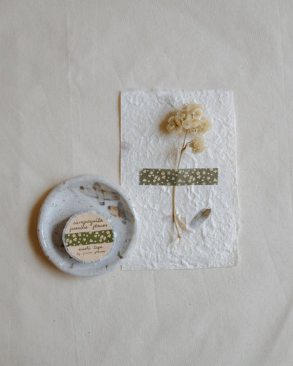 Justine Gilbuena - Washi Tape - Sampaguita (Jasmine Flower)